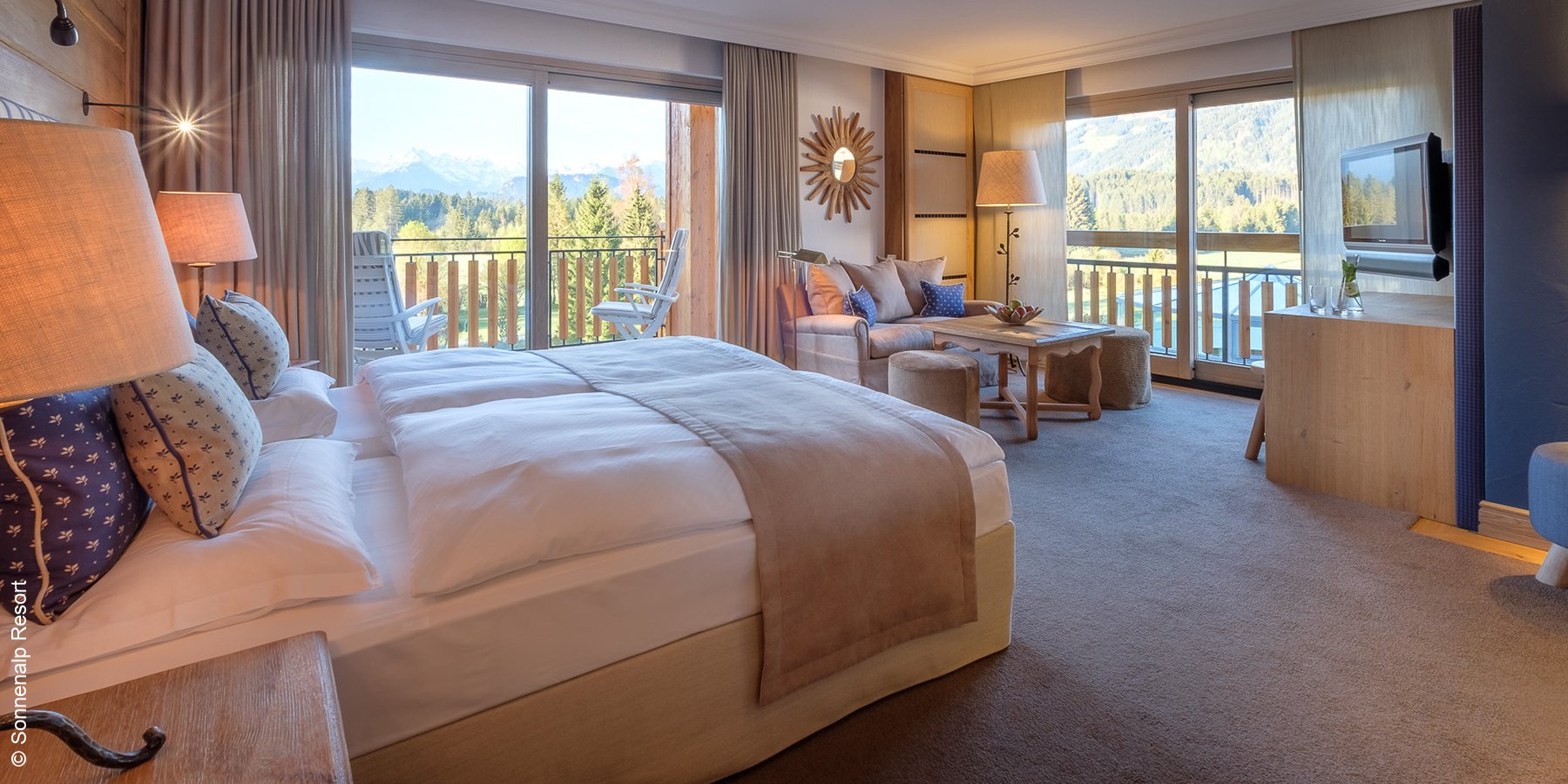Sonnenalp Resort | Ofterschwang | Zimmer Himmeleck | luxuszeit.com