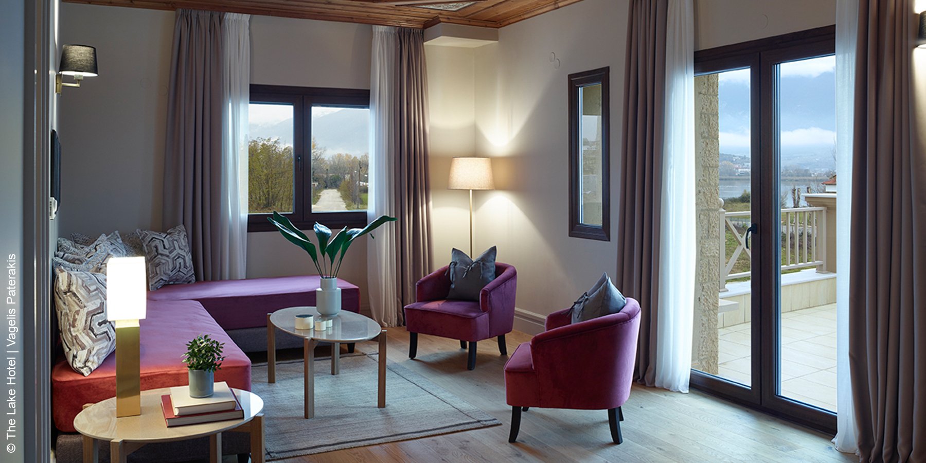 The Lake Hotel | Ioannina | Sitzecke | luxuszeit.com