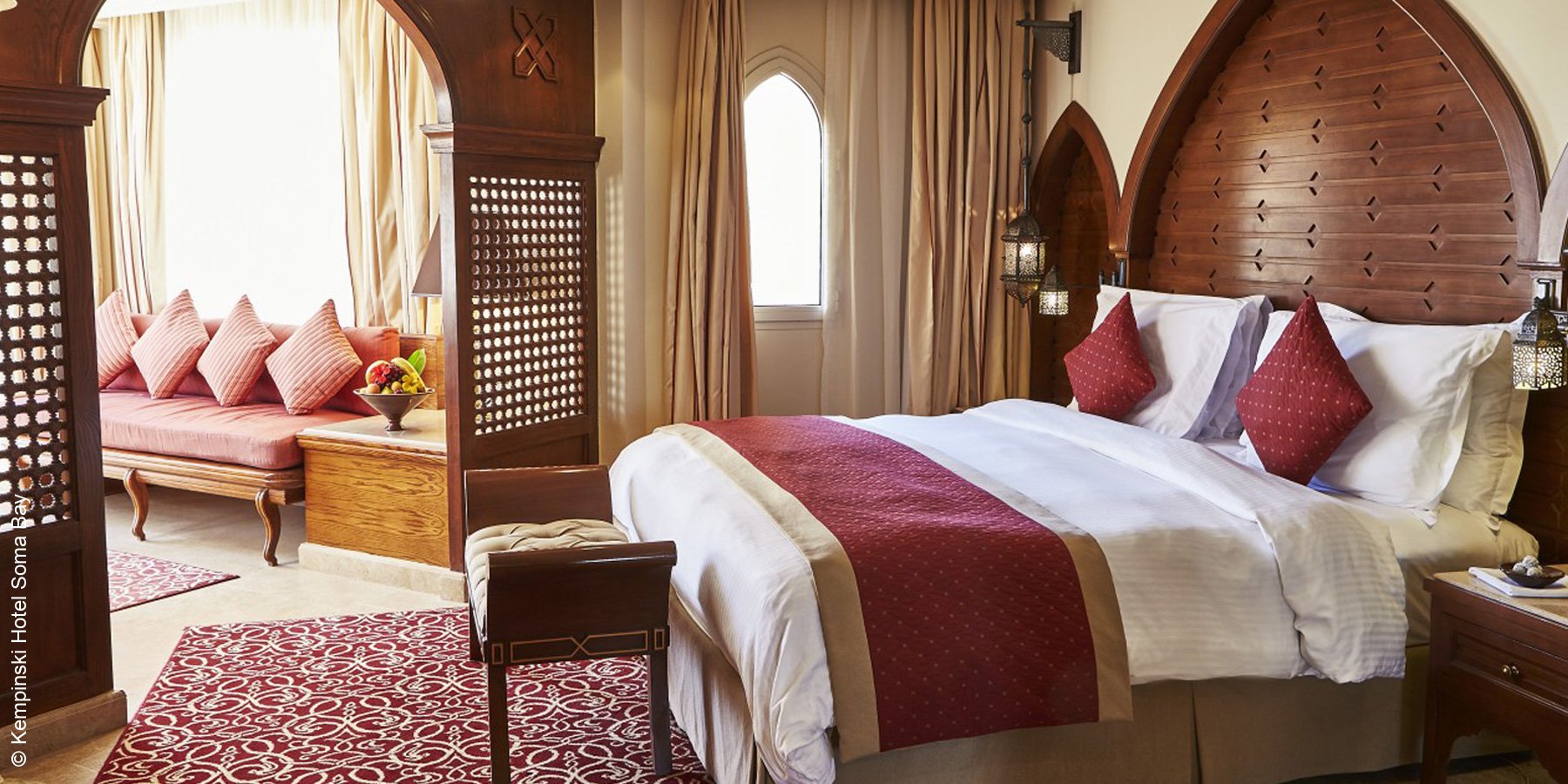 Kempinski Hotel Soma Bay | Ägypten | Blick in die Junior-Suite | luxuszeit.com