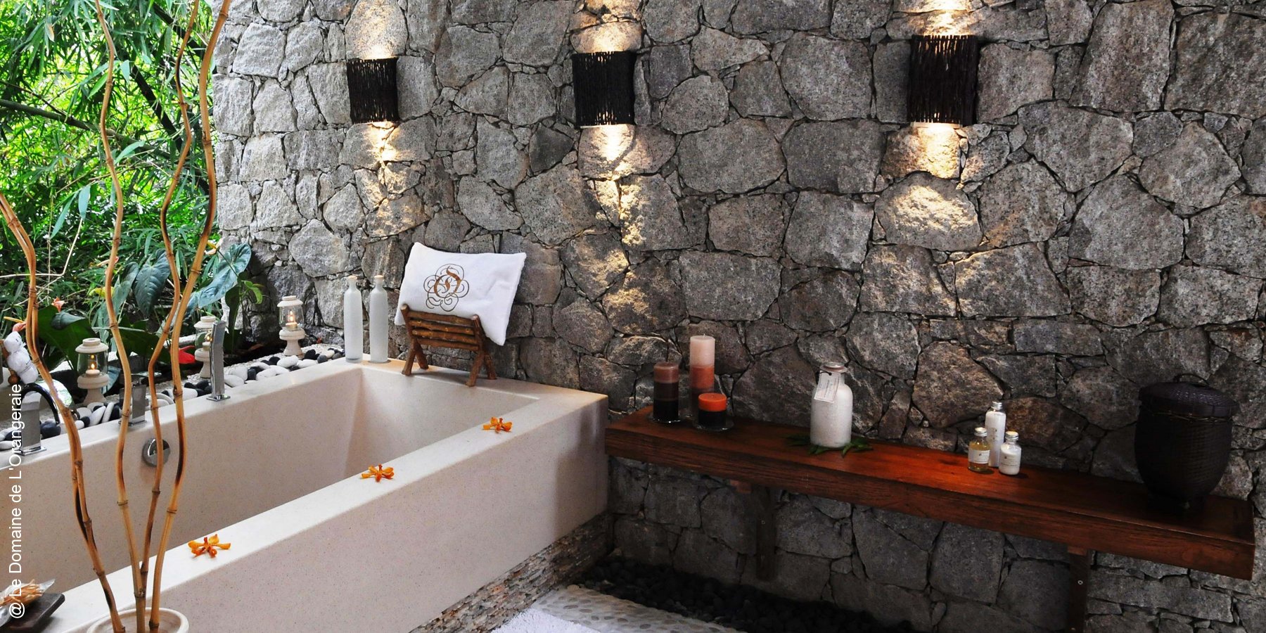 Le Domaine de L'Orangeraie | Seychellen | außenliegende Badewanne | luxuszeit.com