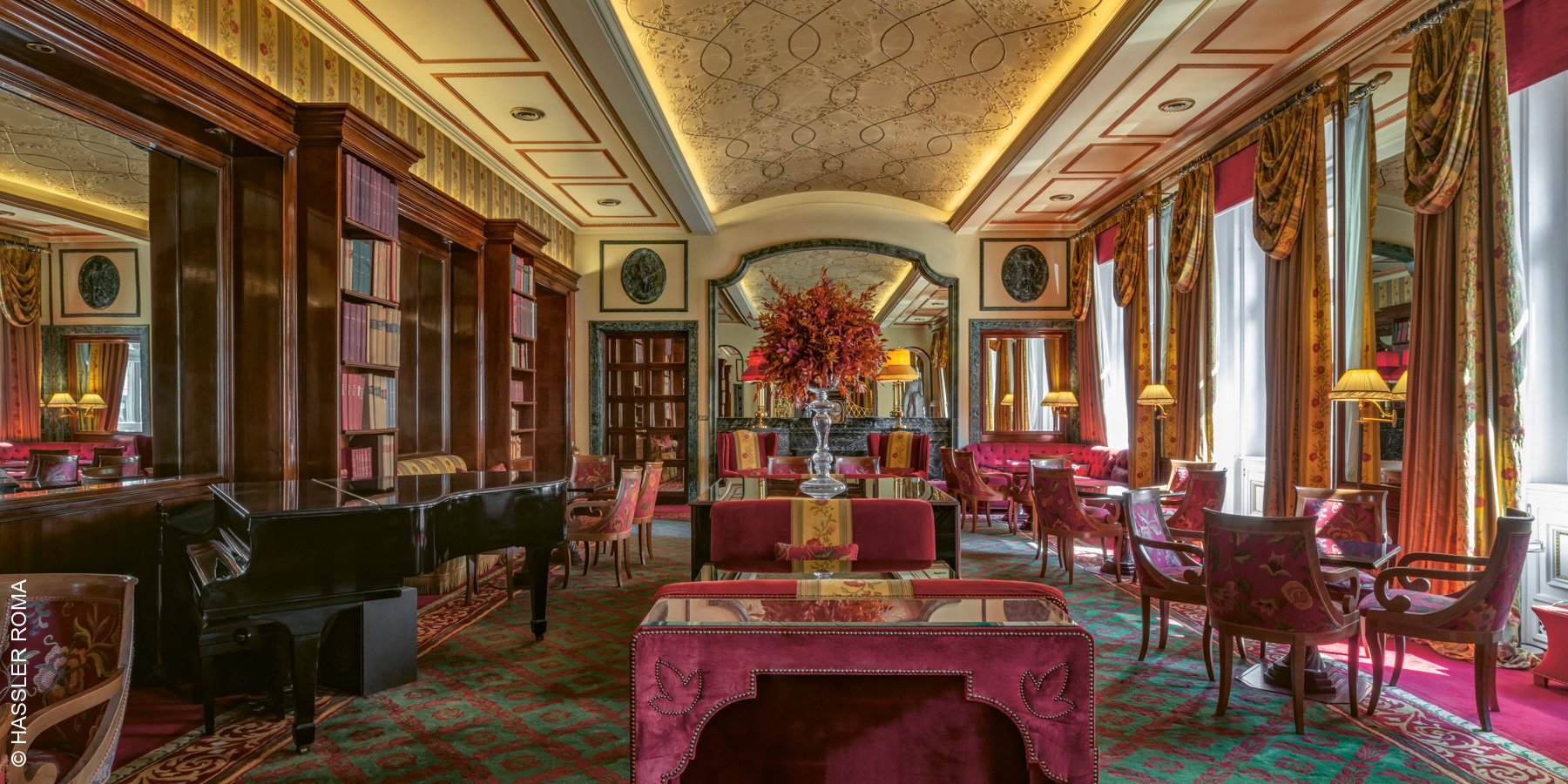 Hotel Hassler | Rom | Lounge | luxuszeit.com