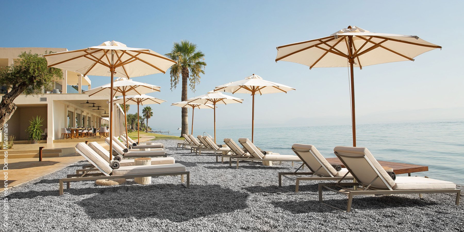 Domes Miramare, a Luxury Collection Resort, Korfu | Moraitika | Strand | luxuszeit.com
