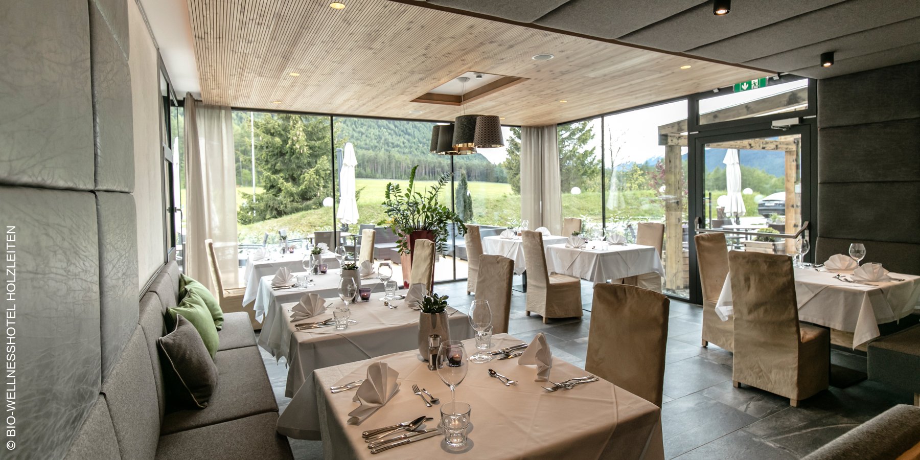 Bio-Wellnesshotel Holzleiten | Obsteig in Tirol | Restaurant | luxuszeit.com