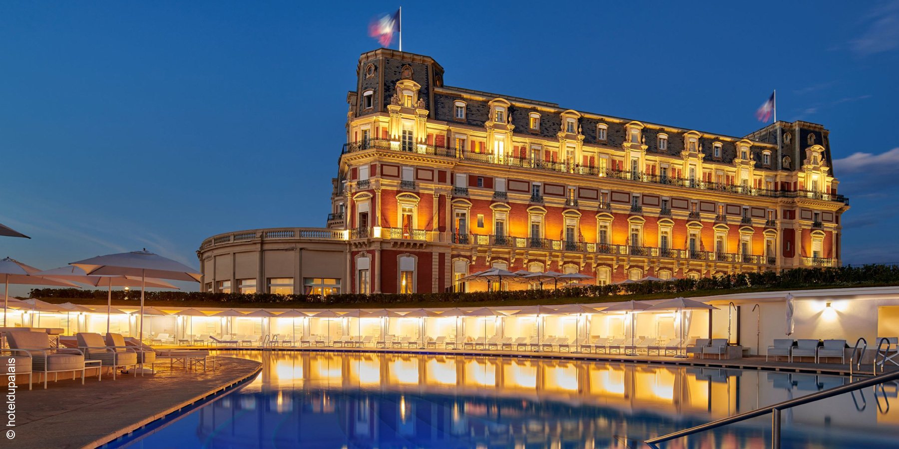 Hôtel du Palais | Biarritz | Pool Hotel | luxuszeit.com