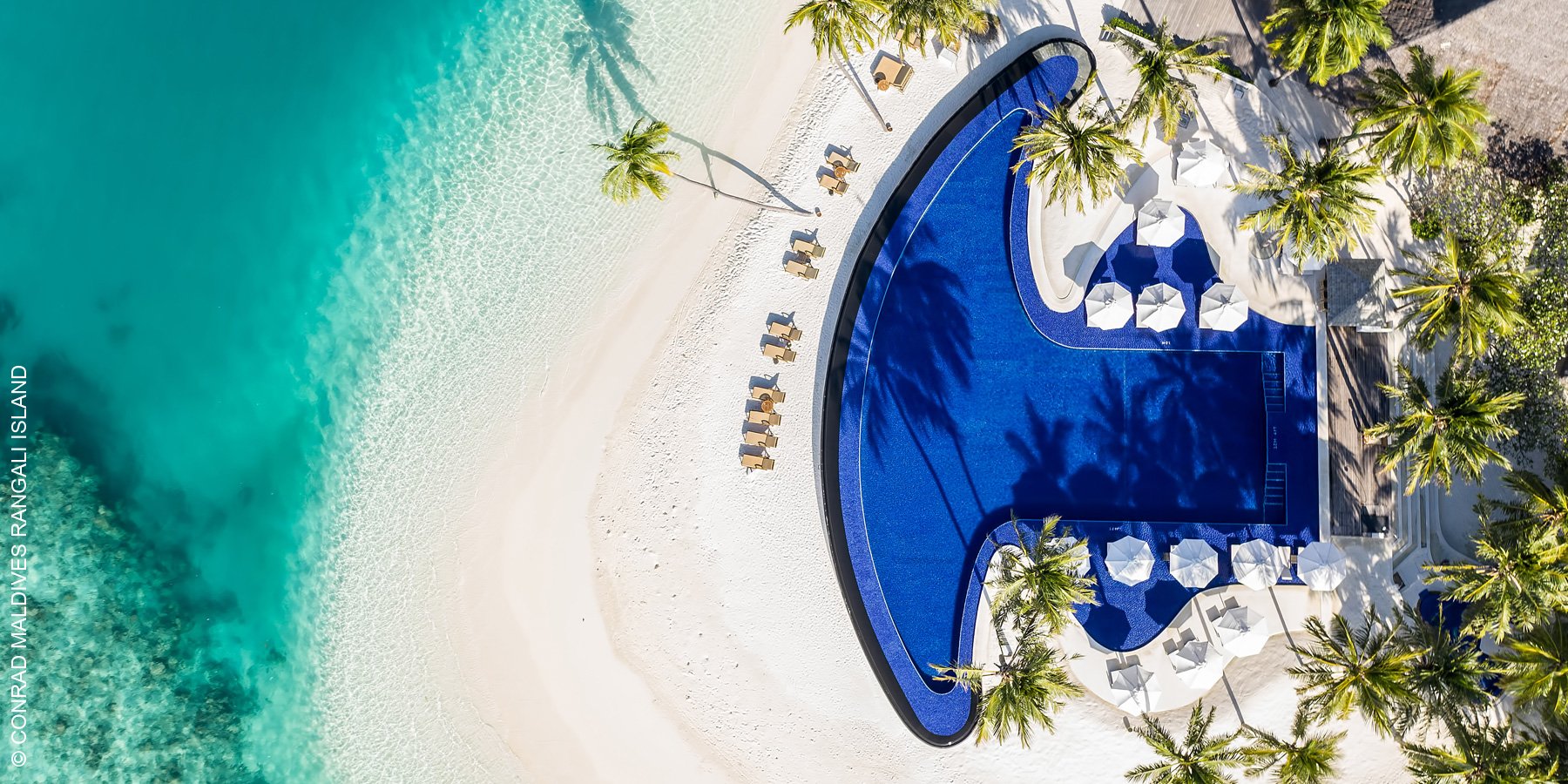 Conrad Maldives Rangali Island | Strand | luxuszeit.com