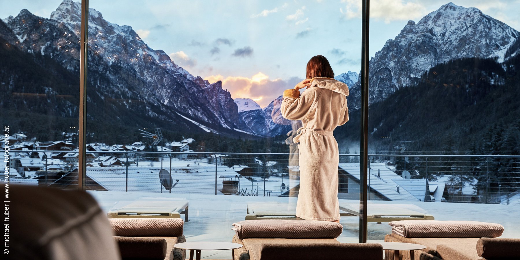 Excelsior Dolomites Life Resort | San Vigil | Spa mit Ausblick | luxuszeit.com.com