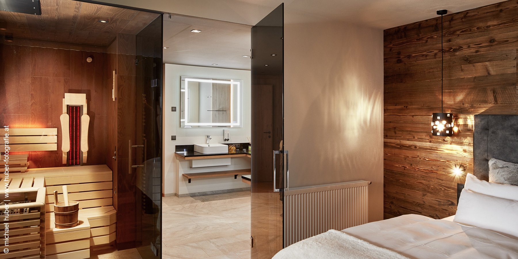 Excelsior Dolomites Life Resort | San Vigil | Zimmer mit Sauna | luxuszeit.com.com