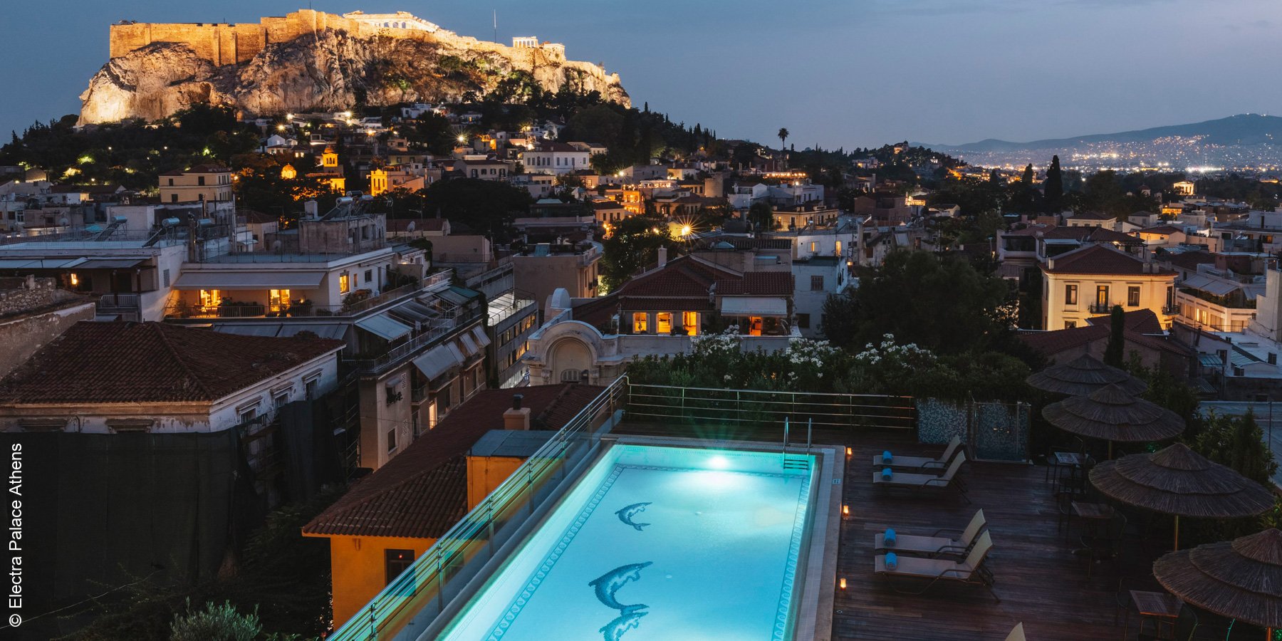 Electra Palace Hotel Athens | Athen | Blick auf die Akropolis | luxuszeit.com