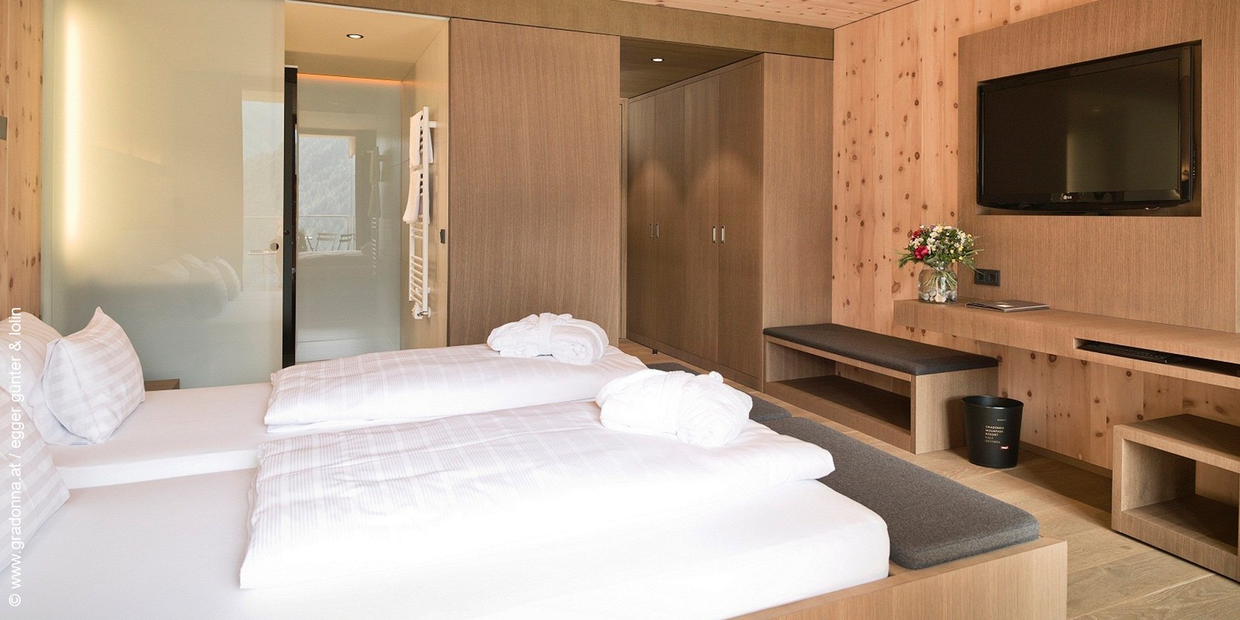 Gradonna Mountain Resort | Châlets & Hotel | Kals am Großglockner | Doppelzimmer | luxuszeit.com