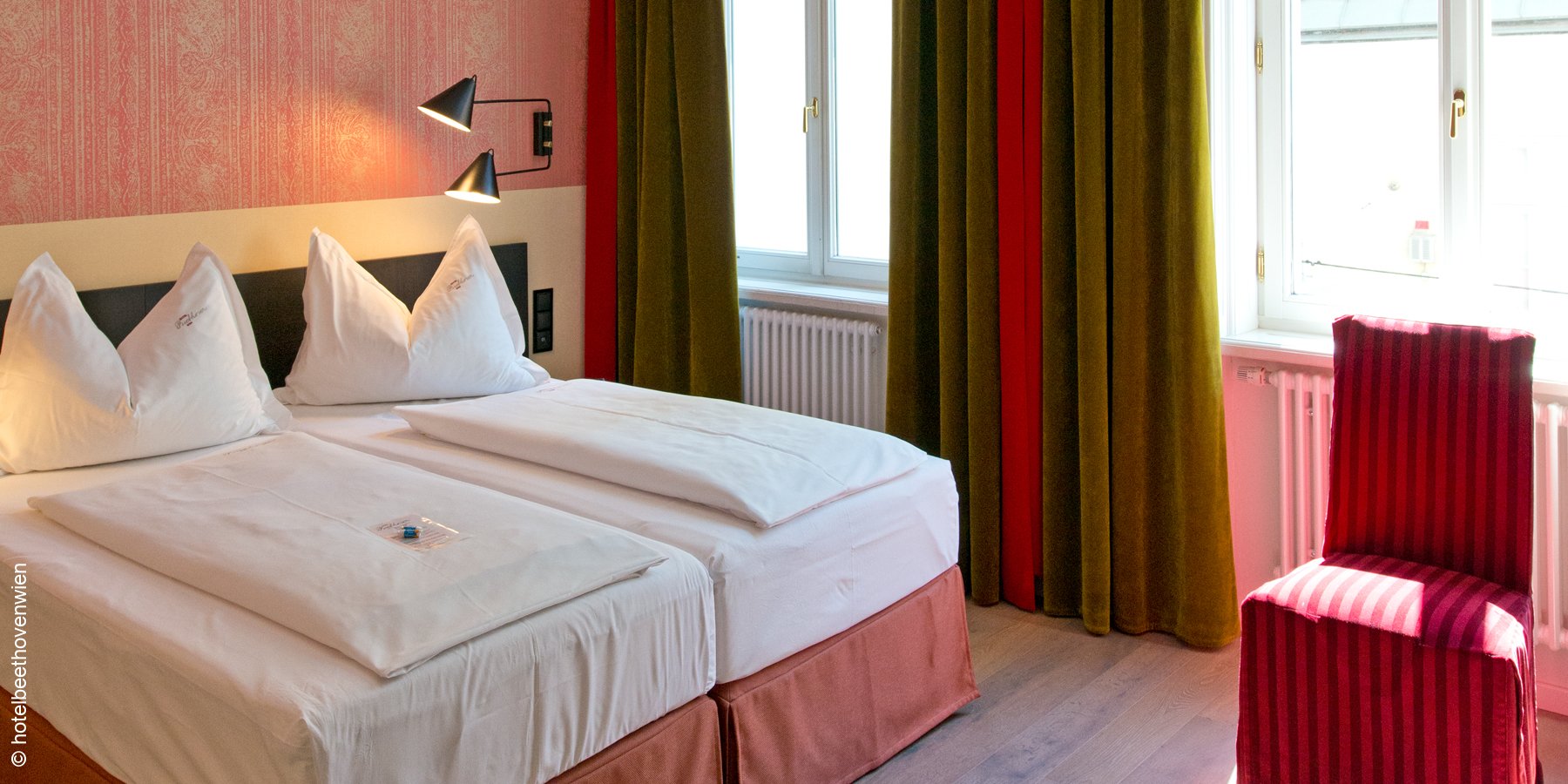 Hotel Beethoven | Wien | Zimmer mit Doppelbett | luxuszeit.com