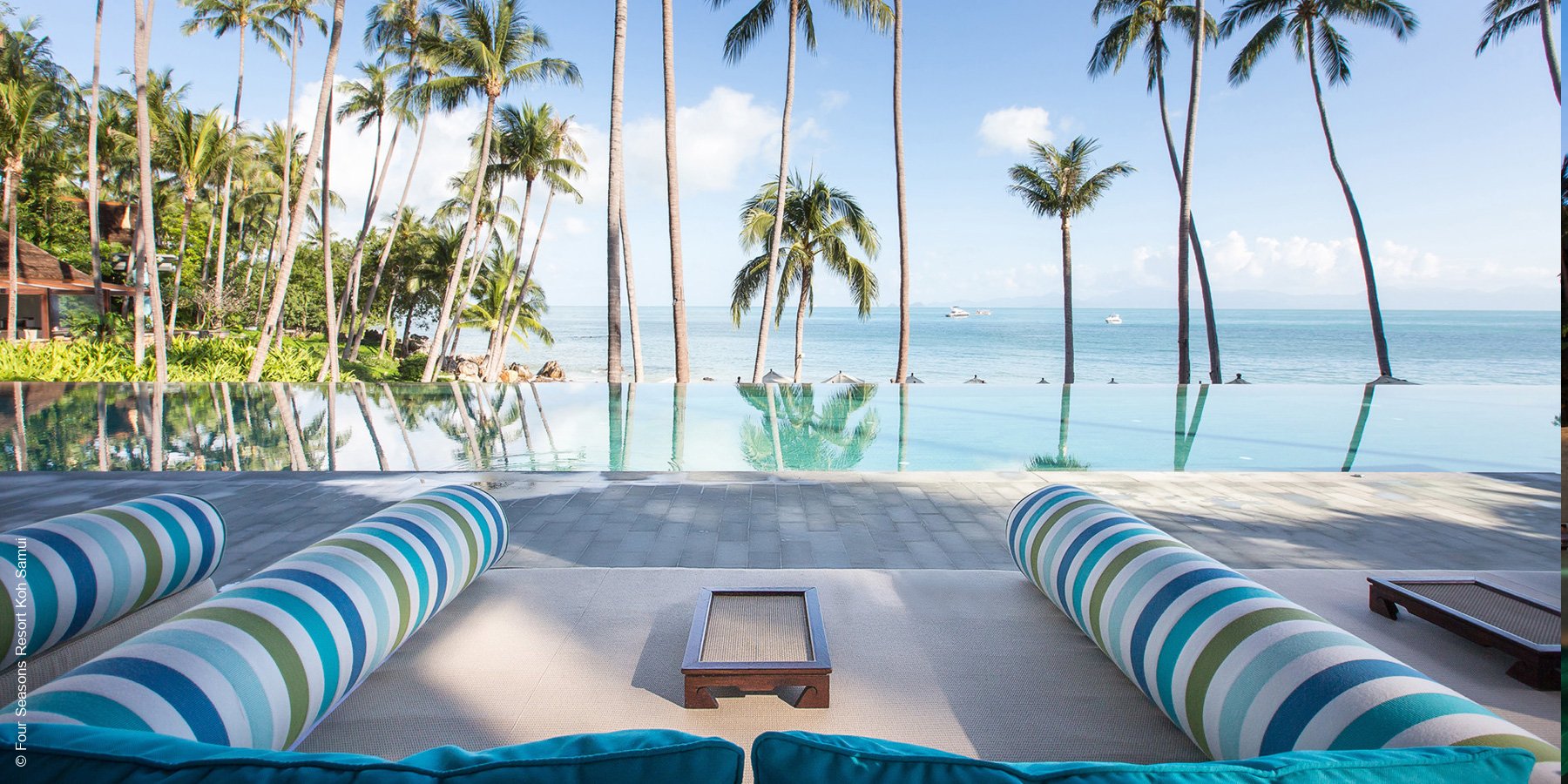 Four Seasons Resort | Koh Samui | Relaxen am Pool | luxuszeit.com