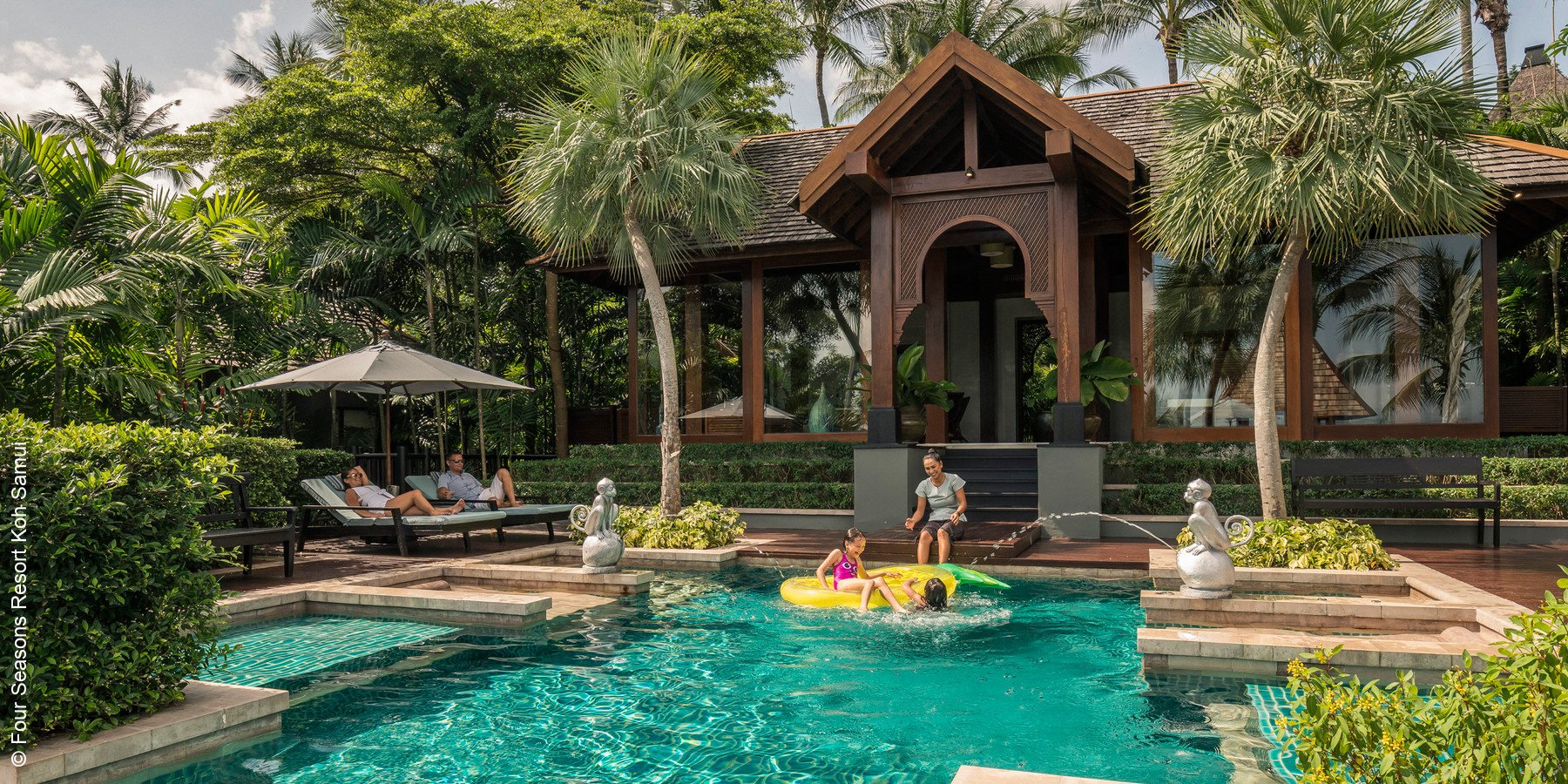 Four Seasons Resort | Koh Samui | Außenpool | luxuszeit.com