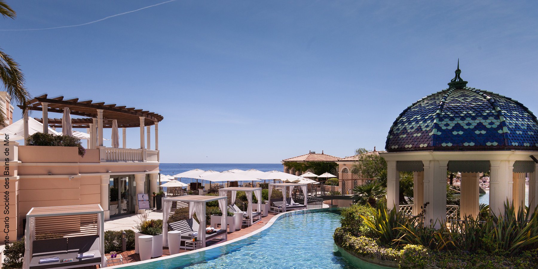 Monte Carlo Bay Hotel | Monte Carlo | Poollandschaft | luxuszeit.com