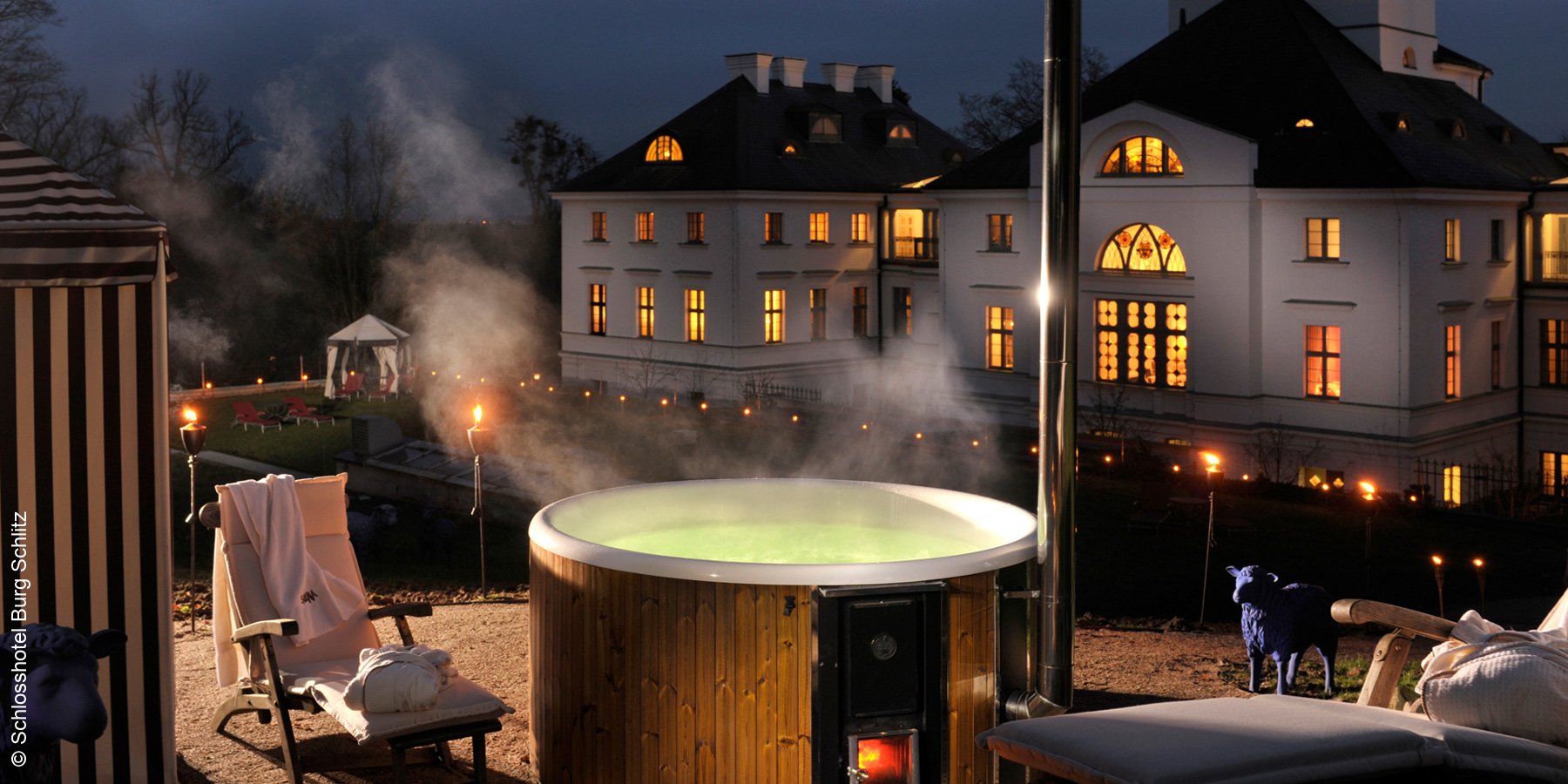 Schlosshotel Burg Schlitz | Hohen Demzin | Hotpot | luxuszeit.com