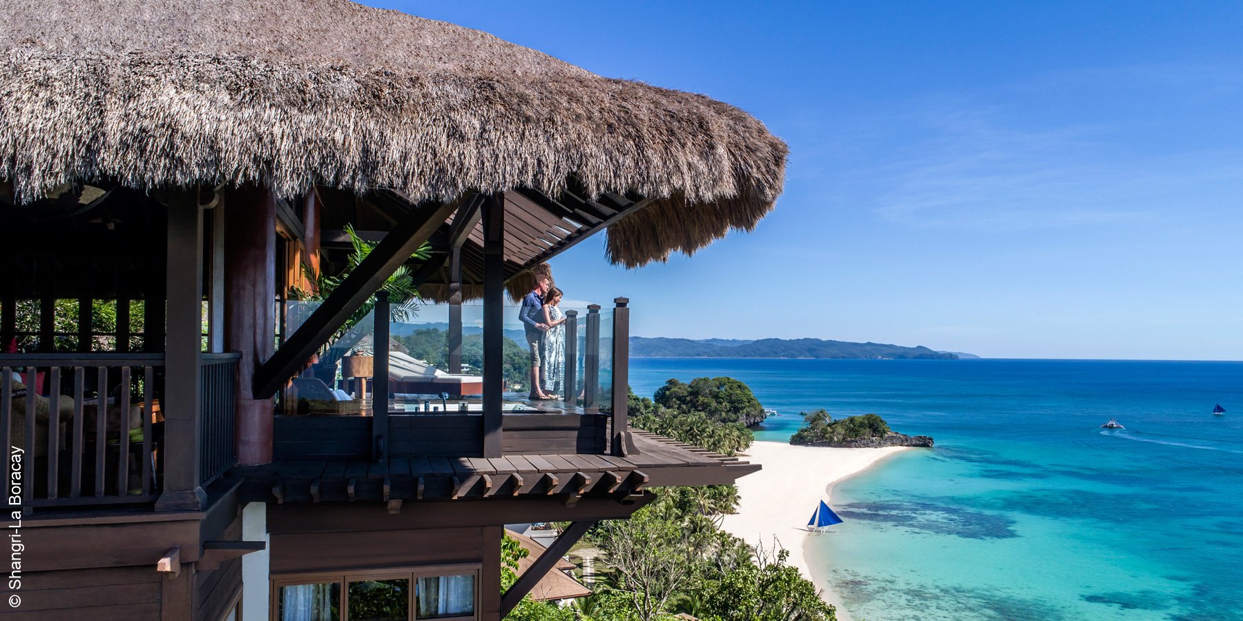 Shangri-Las Boracay Resort & Spa | Boracay Island | Terrasse der Tree-House Villa | luxuszeit.com