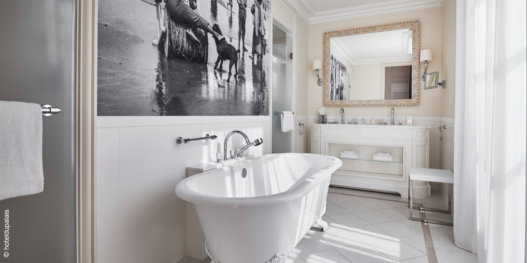 Hôtel du Palais | Biarritz | Bathroom | luxuszeit.com