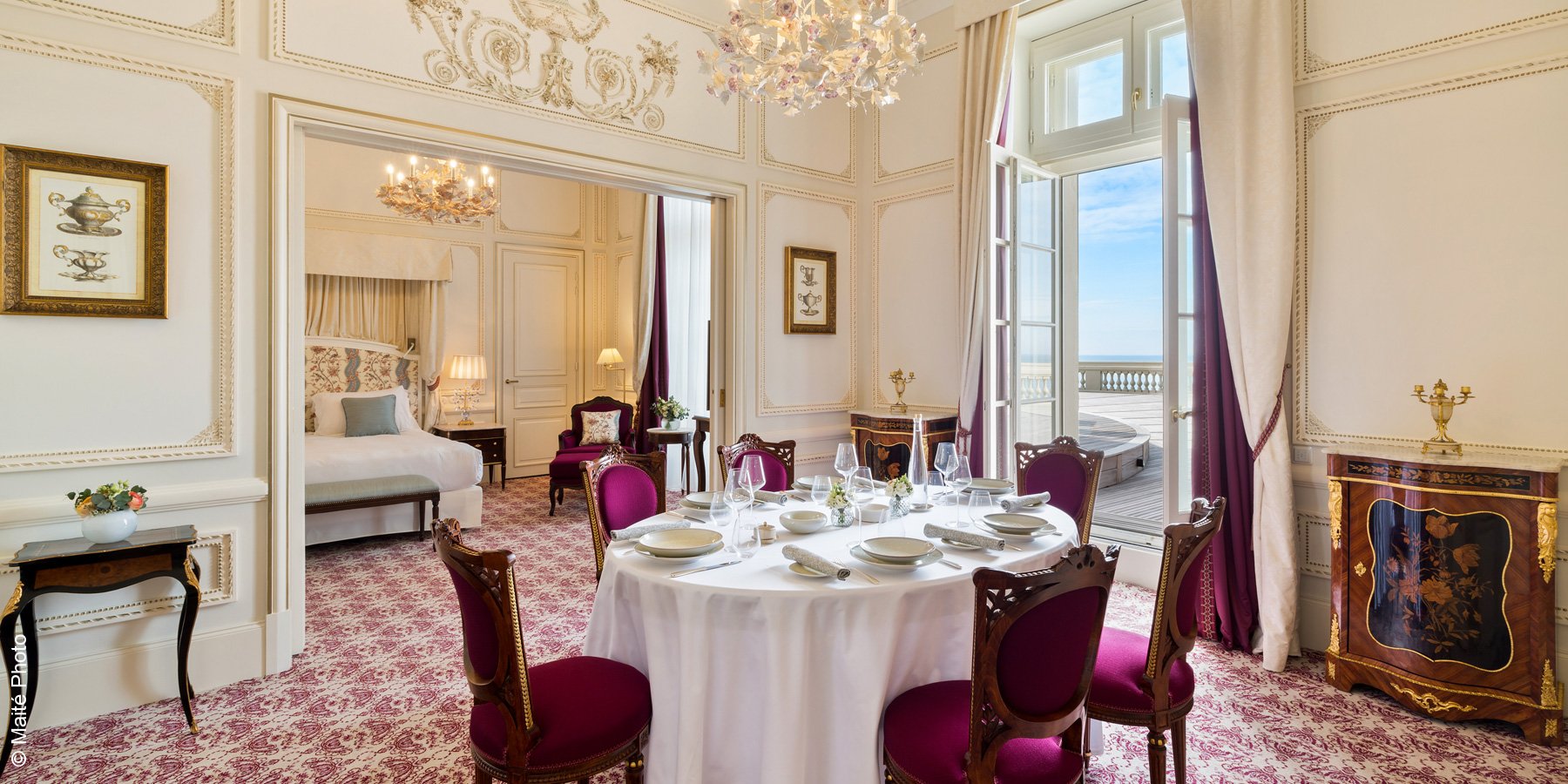 Hôtel du Palais | Biarritz | Suite Sisi | luxuszeit.com