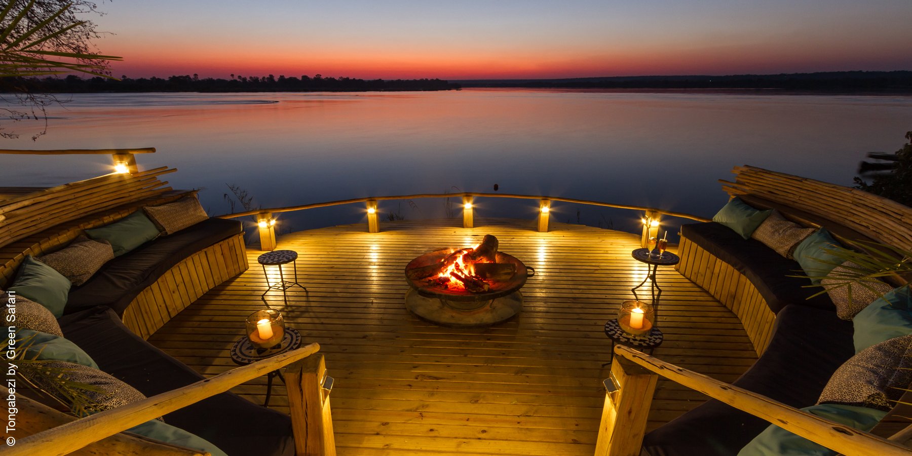 Tongabezi Lodge | Livingstone | Feuerplatz | luxuszeit.com