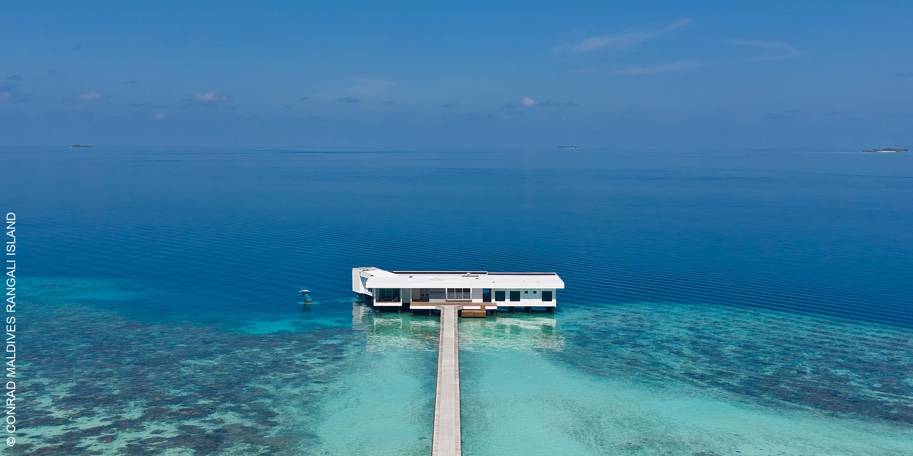 Conrad Maldives Rangali Island | The Muraka Außenaufnahme | luxuszeit.com