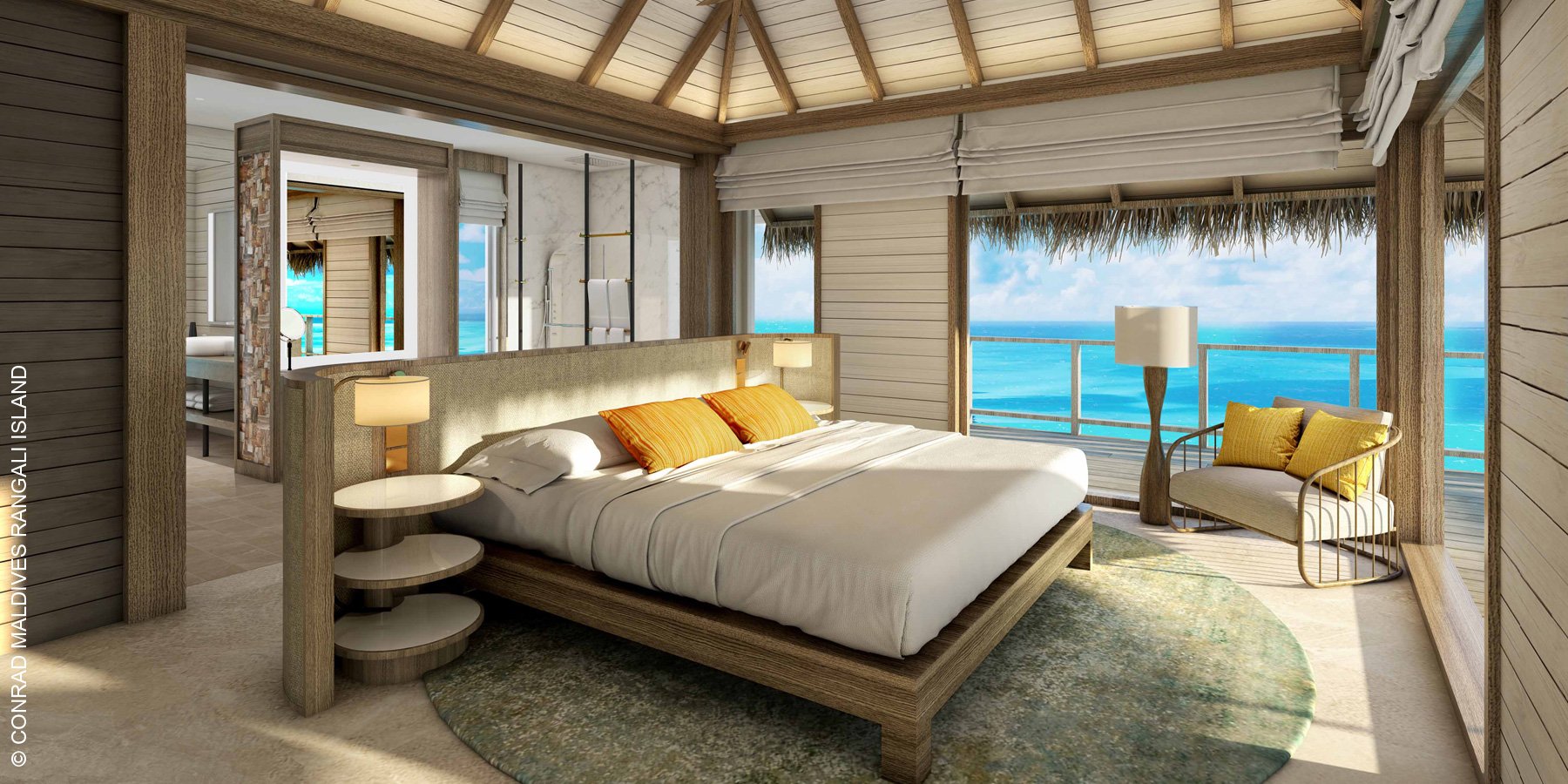 Conrad Maldives Rangali Island | Malediven | Rangali Ocean Pavilion mit Pool und zwei Schlafzimmern | luxuszeit.com