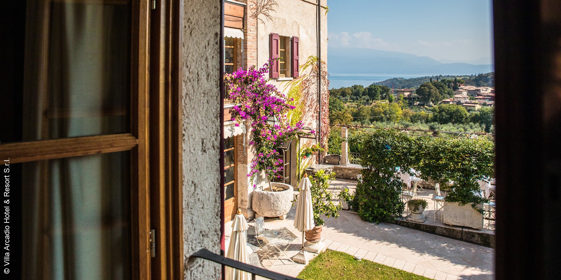 Hotel Villa Arcadio | Salò | Gardasee | Zimmerblick | luxuszeit.com