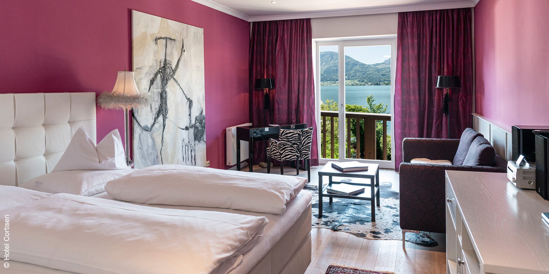 Hotel Cortisen am See | St. Wolfgang | White Suite | luxuszeit.com
